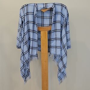 🏷Justice Plaid Cardigan